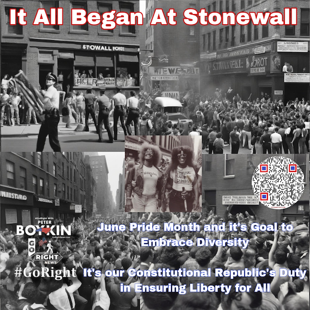 Go Right News It all Began at Stonewall Pride 2024